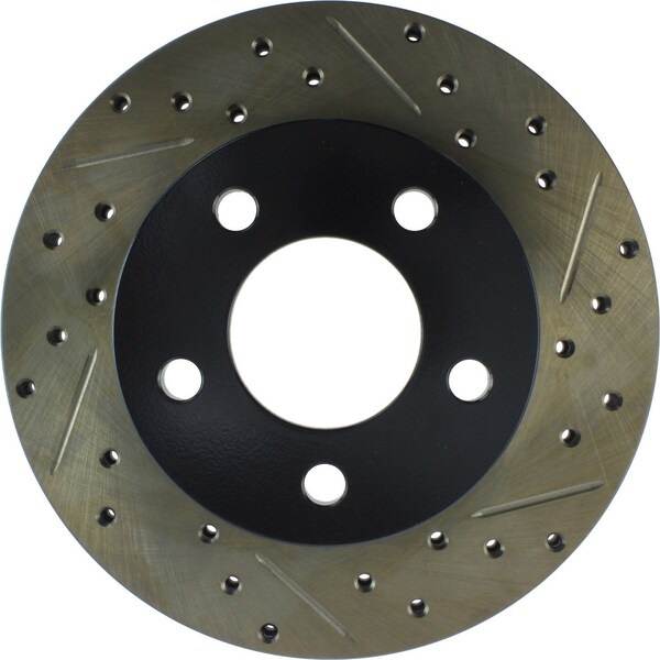 Centric Parts Sport Drilled/Slotted Brake Rotor, 127.63003L 127.63003L - main